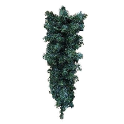 Decoração Natalina Pingente Festão Ramificado 92 Galhos Verde Versátil Yangzi 60CM