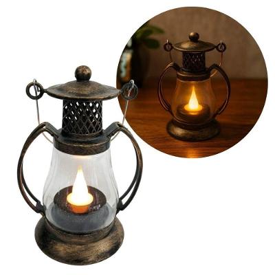 Lamparina Decorativa Mini LED Efeito Vela Realista Branco Quente Alça Yangzi