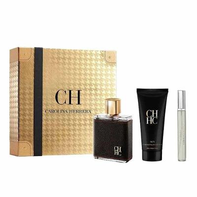 Kit Perfume Masculino CH Men Eau de Toilette Especiarado Oriental 100ML + 10ML Carolina Herrera