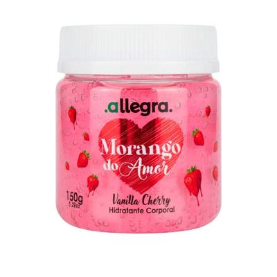 Hidratante Corporal Morango do Amor Fragrância Vanilla Cherry 150ML Allegra