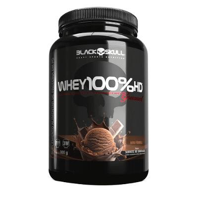 Whey Protein Black Skull 100% Hd Gourmet Blend Chocolate 900G 30 Doses