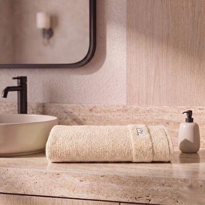 Toalha de Rosto Maria Tereza 46x80CM 100% Algodão 410g-m² Branco LM Peter