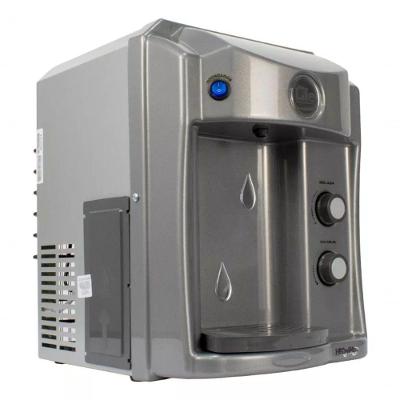 Purificador de Água de Bancada Top Life He Oxi K+ Alcalina Gelada Prata 220V