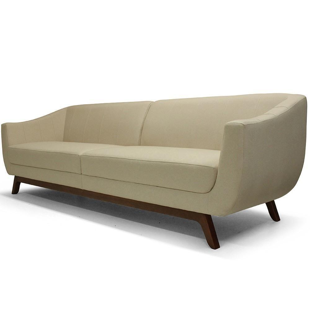 Sofá 4 Lugares Para Sala De Estar Atenas 280 Cm Bege B-298 - 1