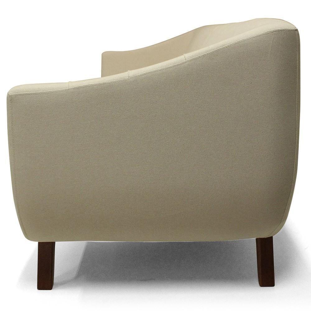 Sofá 4 Lugares Para Sala De Estar Atenas 280 Cm Bege B-298 - 5