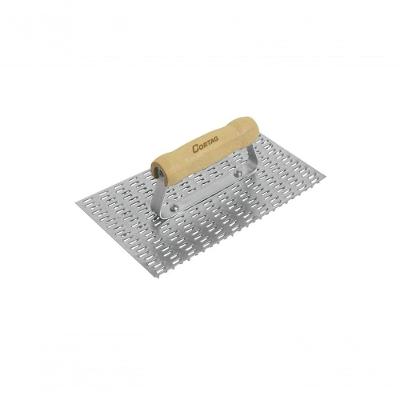 Desempenadeira Raspadeira Cortag com Base em Aço Zincada Prata 24X14CM