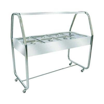 Buffet Aquecimento Cromado Termos 08 Cubas Ea8tc - Met. Venâncio