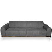 Sofá 3 Lugares Para Sala De Estar Molino 180 Cm Cinza C-416 - 10