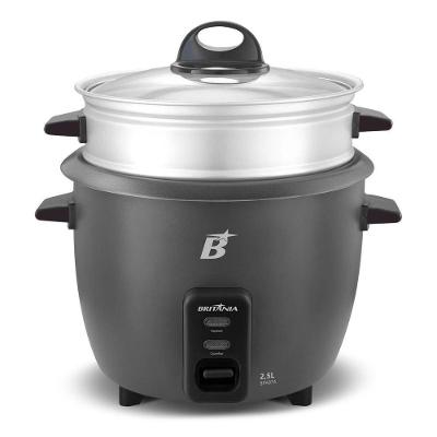 Panela de Arroz Elétrica Britânia BPA07 2,5L 500W Preto 220V 25CM