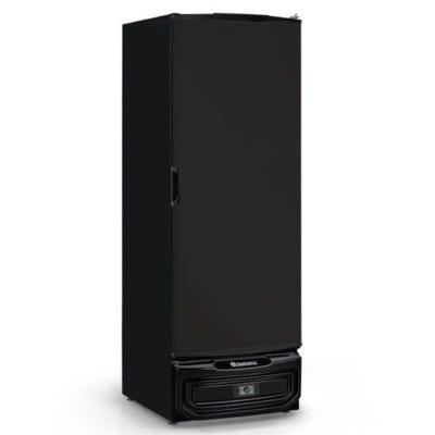 Refrigerador Vertical GPC57TE Tripla Ação com Termostato Preto 220V Gelopar