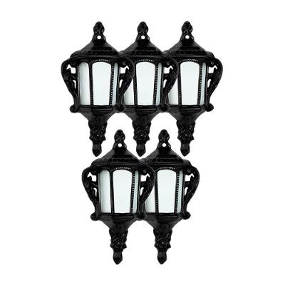 Kit Luminária Arandela Meia Cara Uso Interno e Externo Inox Luminárias N. Sra. da Guia 27CM 5