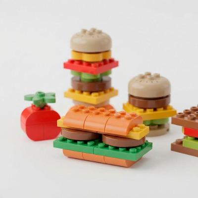 Kit Educativo Lanchonete da Matemática 45004 Aprendizado Lúdico Plástico Lego 131 PEÇAS