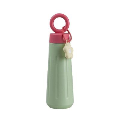 Garrafa Térmica PI7911Y com Resistência Térmica Aço Inoxidável e Plástico Verde Imaginarium 400ML