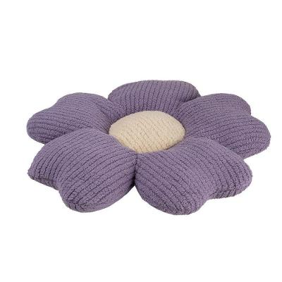 Almofada PI7893Y com Estampa Floral em Cotelê Lilás Imaginarium