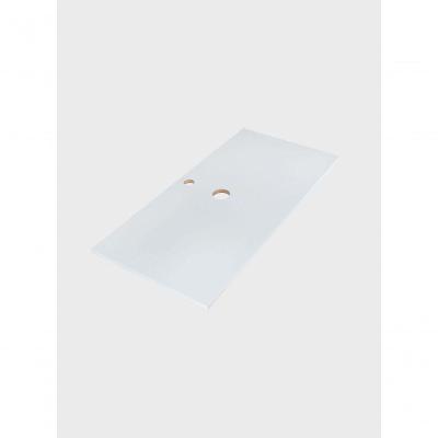 Tampo Dubai MDF 80CM Branco Brilhante para Banheiro On Móveis