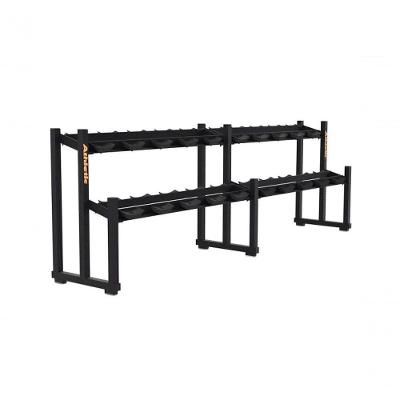 Suporte para Dumbbells com Apoio Capacidade 10 Pares Inox Athletic