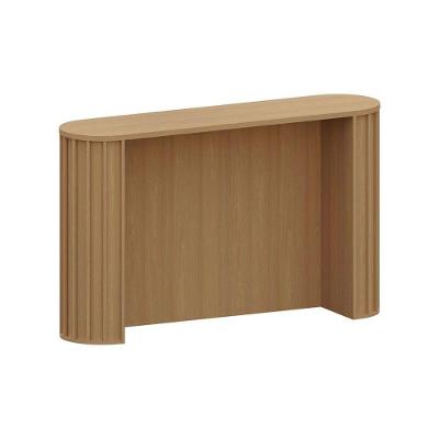 Bancada de Cozinha Ilha Lumina MDF 164CM Freijó Luciane Móveis