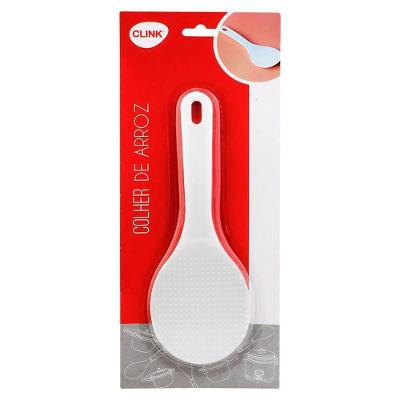 Colher para Arroz Plástica Resistente Ergonômica para Servir Alimentos Uso Doméstico Ou Profissional