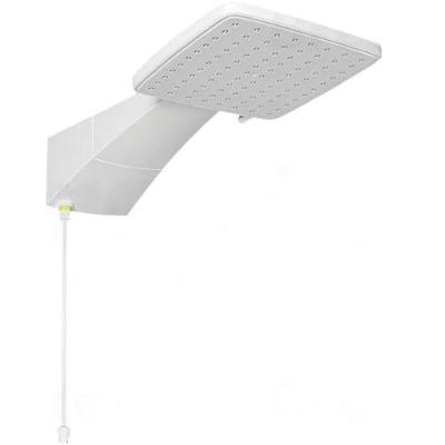 Chuveiro Ducha Quadratta Eletrônico 5500W com Comando Branco Zagonel 110V