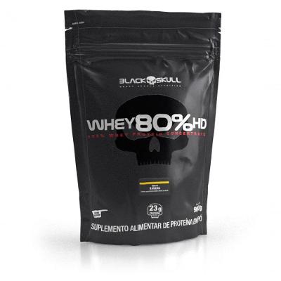 Whey Protein Concentrado 80% HD Black Skull Banana 900g