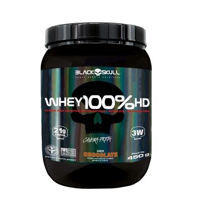Whey Protein Black Skull 100% HD Blend Chocolate 450G 15 Doses