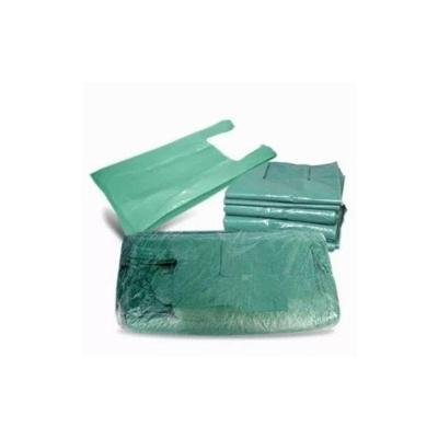 Kit Sacola Plástica Reciclada 2KG 50X70 e 2KG 40X50 para Uso Versátil Transparente Higipack