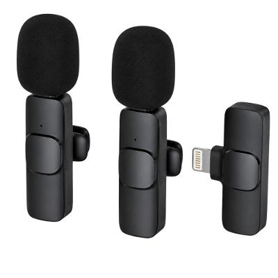 Kit Mic Lapela MDM Kit Duplo Conector Lightning Vlogger Áudio com Tecnologia sem Fio Estável