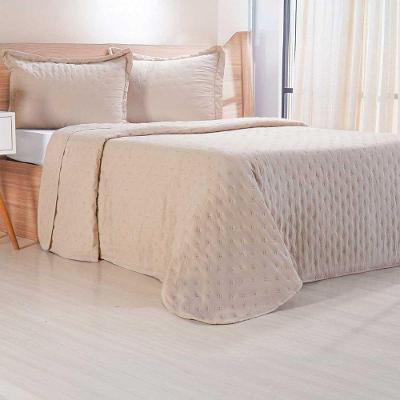 Kit Colcha Queen Miraggio New Soft 100% Poliéster Macio Reversível Estampado Tessi