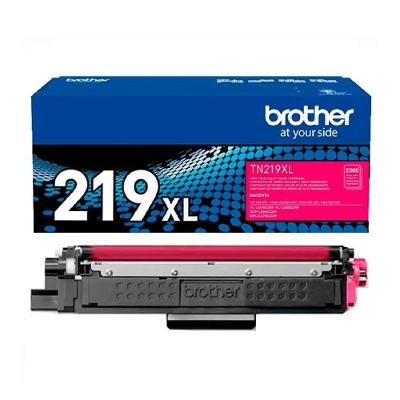 Toner TN219XLMBR Brother Magenta com Rendimento de 2.300 Páginas para MFC-L3760CDW DCP-L3560CDW