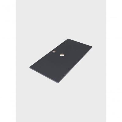 Tampo para Banheiro Dubai MDF 80CM Grafite Acabamento Liso Ambiente Moderno On Móveis
