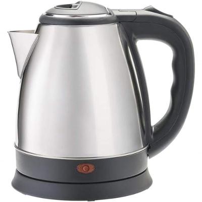 Chaleira Elétrica Inox Chaleira Elétrica Inox 1,8L Aço Inoxidável Preto 110V