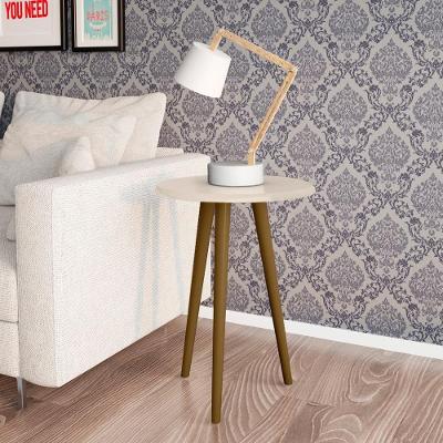 Mesa Lateral De Canto Sala De Estar Cor Off White