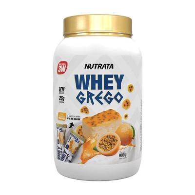 Whey Protein Hidrolisado Nutrata Whey Grego Mousse de Maracujá 900G 30 Doses