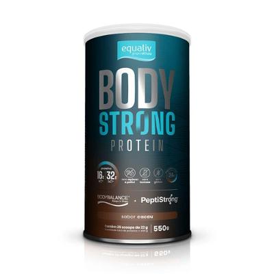 Suplemento Equaliv Body Protein Strong Whey Cacau 550G 25 Doses