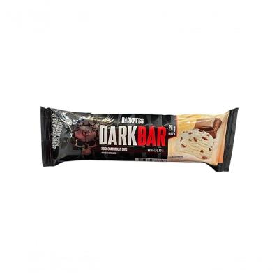 Barra de Proteina Darkness Dark Bar Flocos com Chocolate Chips 90G