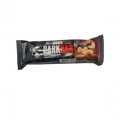 Barra Proteica Darkness Dark Bar Chocolate Meio Amargo com Castanhas 90G