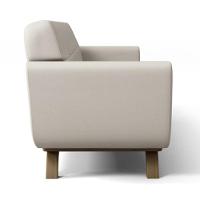 Sofá 4 Lugares Sala De Estar Miami 260 Cm Linho Cru A-430 - 5