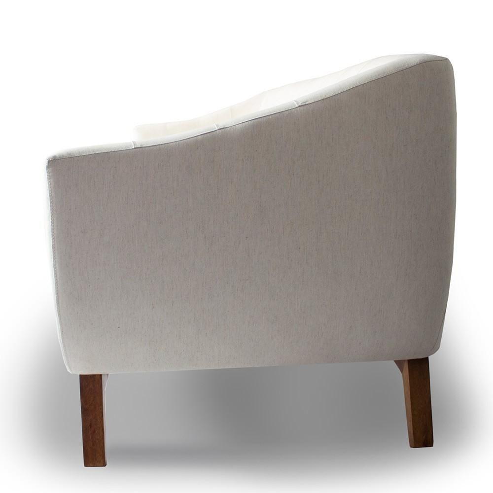 Sofá 4 Lugares Para Sala De Estar Atenas 260 Cm Bege C-443 - 6