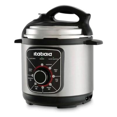 Panela de Pressão Elétrica Itatiaia Essencial 3L 700W Preto 110V