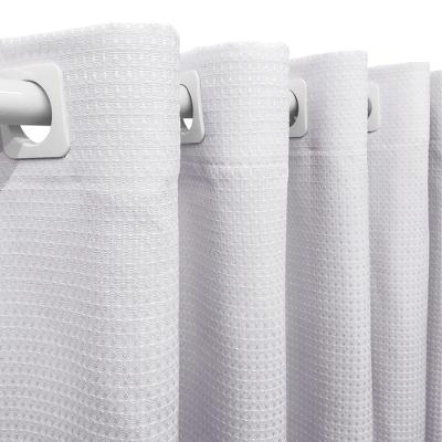 Cortina 2,00x1,20 Janela Sala Quarto Cozinha Tecido Piquet Cor: Branco