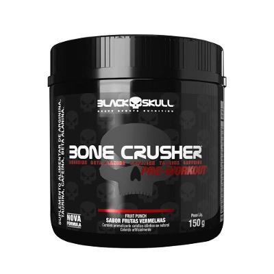 Pré-treino Black Skull Bone Crusher Nova Fórmula Fruit Punch 150G
