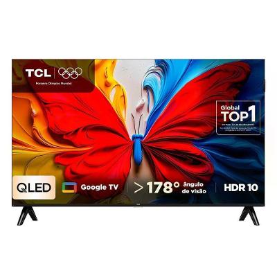 Smart TV TCL 32S5K 32 Full HD QLED Preto Google TV Wi Fi Ethernet