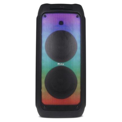 Caixa Acustica Amplificada Portatil Philco PCX10101 2000W Bluetooth V5.3 USB Cartao TF Auxiliar P2
