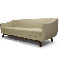 Sofá 4 Lugares Para Sala De Estar Atenas 260 Cm Bege B-298 - 1