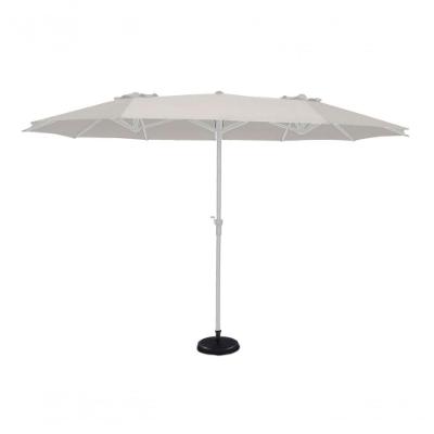 Ombrellone Oversize Retangular 4,50x2,50m Branco Bel Lazer