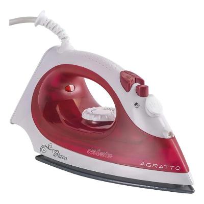 Ferro de Passar Agratto Bravo FC-02 2000W Cerâmico Branco e Vermelho 220V