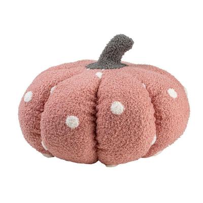 Almofada Poá Abóbora PI7895Y com Textura Macia Rosinha Imaginarium