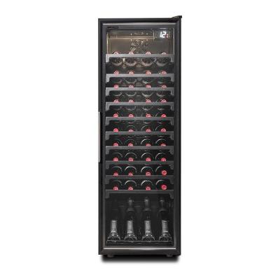 Adega Vertical Ártico AD200 44 Garrafas Porta Vidro Duplo Preto 220V