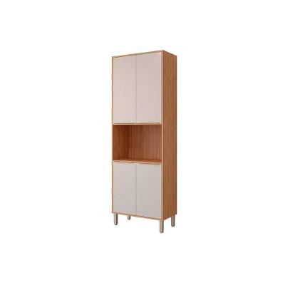 Paneleiro de Cozinha Esplêndida 4 Portas 5 Prateleiras MDF 70cm Off White MGM