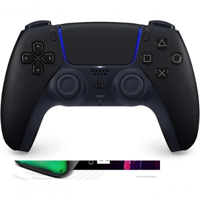 Controle sem Fio para Videogame Sony Dualsense Midnight Black Playstation 5 Bluetooth 5.1 Preto